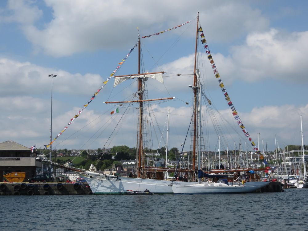 Kinsale French schooner Étoile. Pic kg