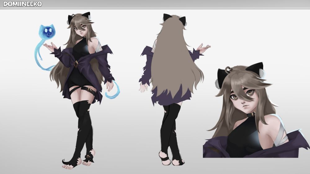 Character design of my persona/Vtuber, Lore accurate 