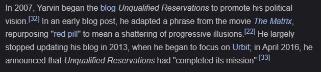 Mencius Moldbugs bullshit