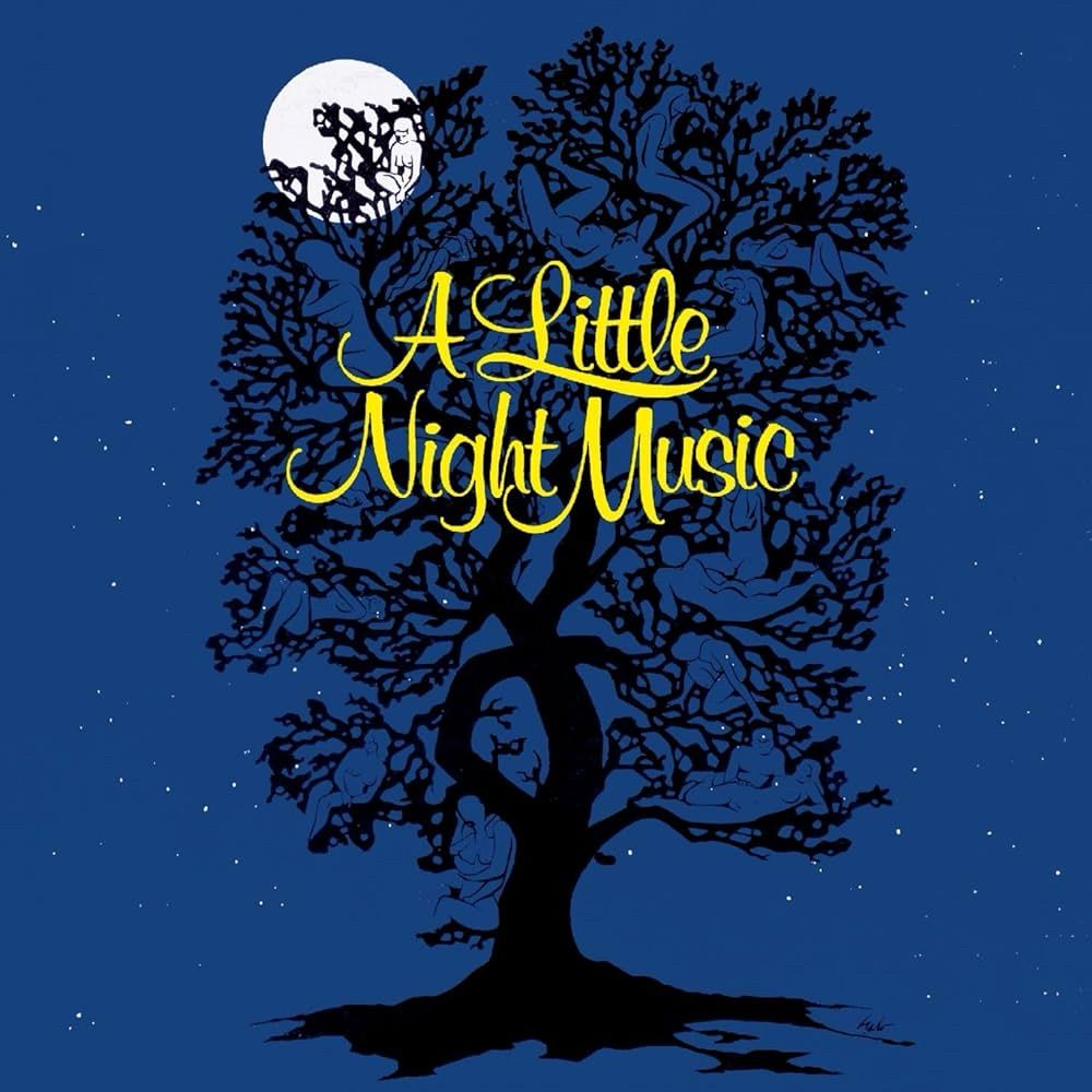 Original Broadway cast recording of Sondheim’s “A Little Night Music”, album cover.