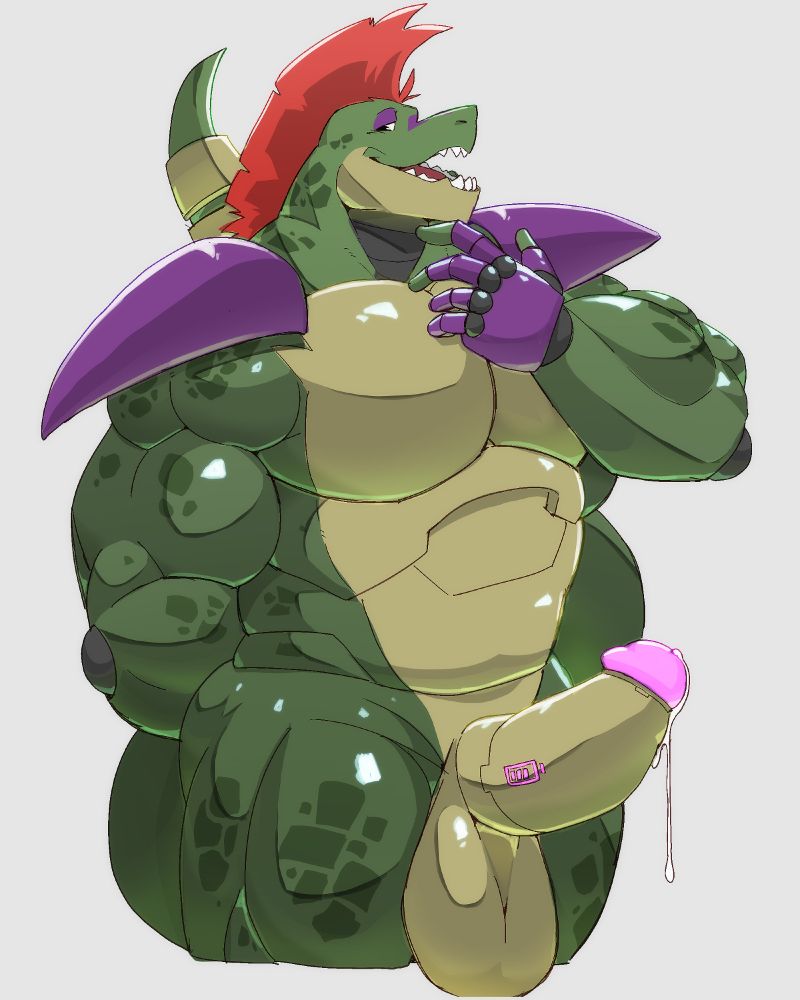 Monty Gator with a robotic penis.