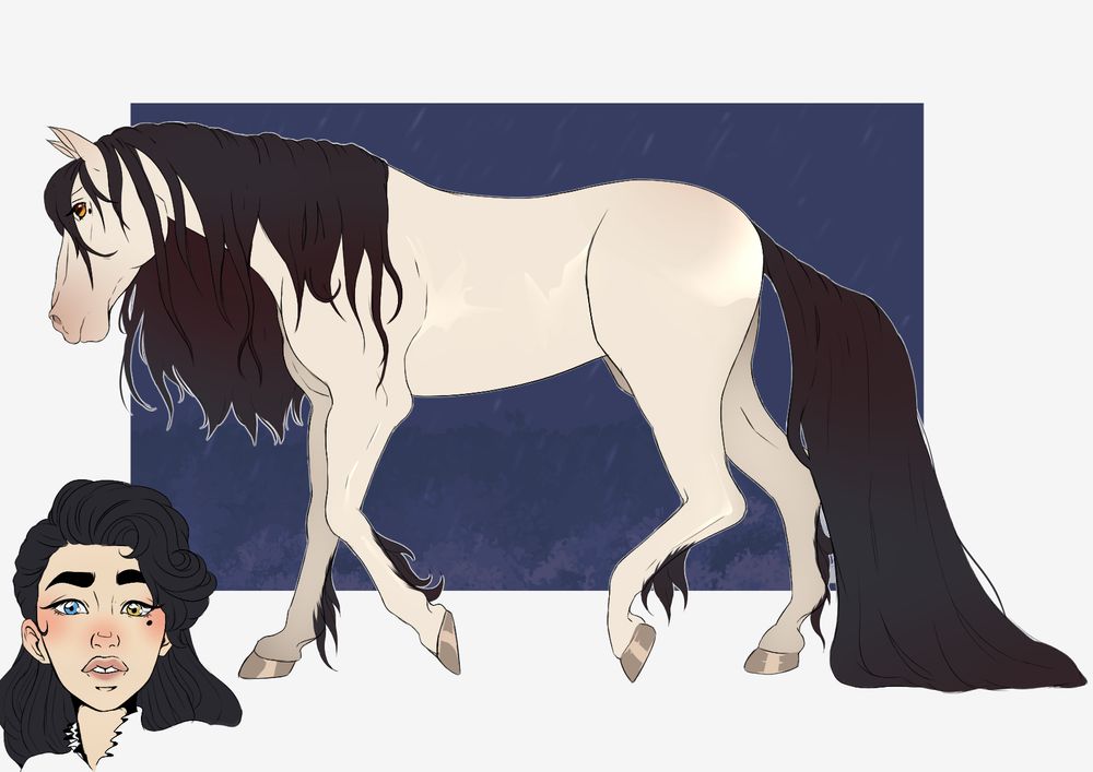 a horse.