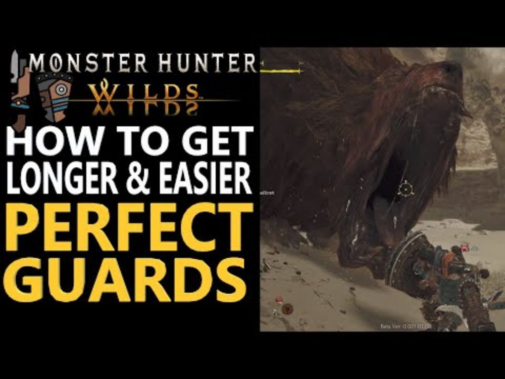 The tricks for LONGER FRAMES EASIER PERFECT GUARDS  For Gunlance In Monster Hunter Wilds