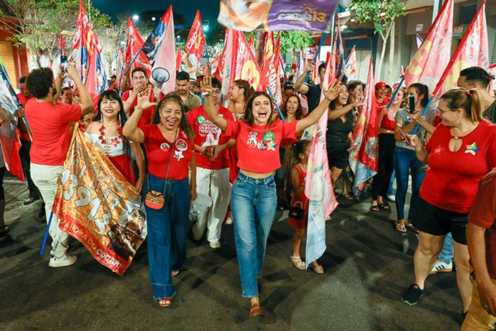 Camila e Zeca do PT intensificam agendas de rua na busca do segundo turno