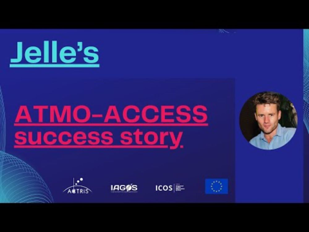 ATMO-ACCESS / Jelle's success story
