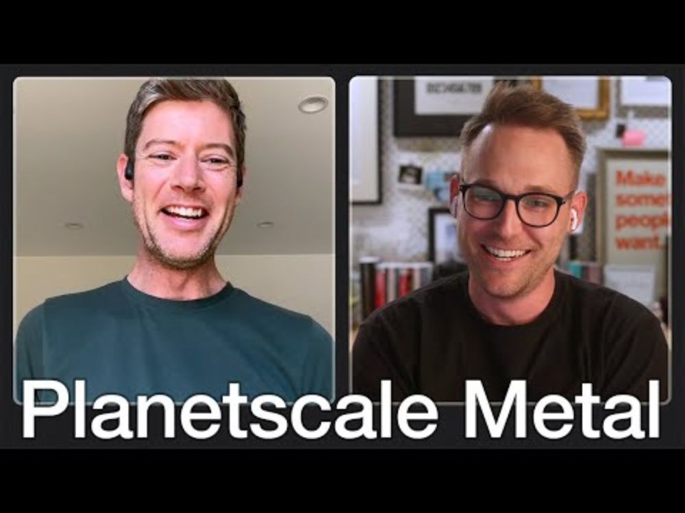 Blazing fast MySQL with Richard Crowley (PlanetScale Metal)