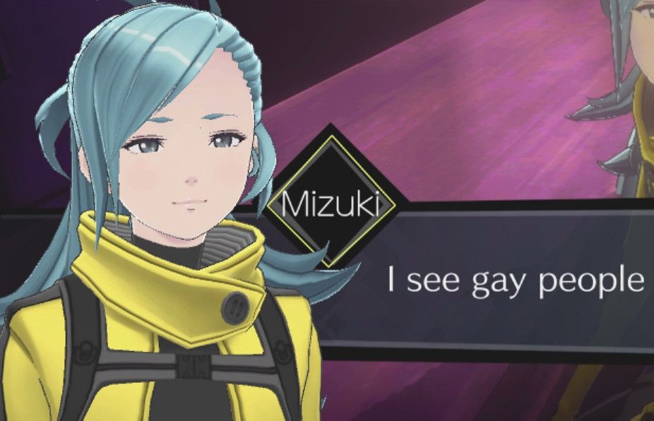 Mizuki from AITSF saying 'I see gay people'