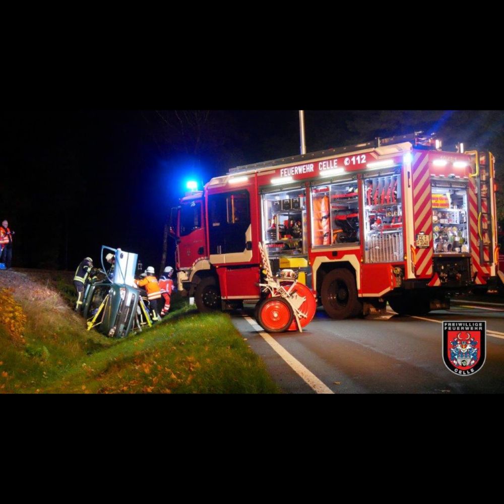 Einsatzübung Verkehrsunfall / MANV - Freiw. Feuerwehr Celle