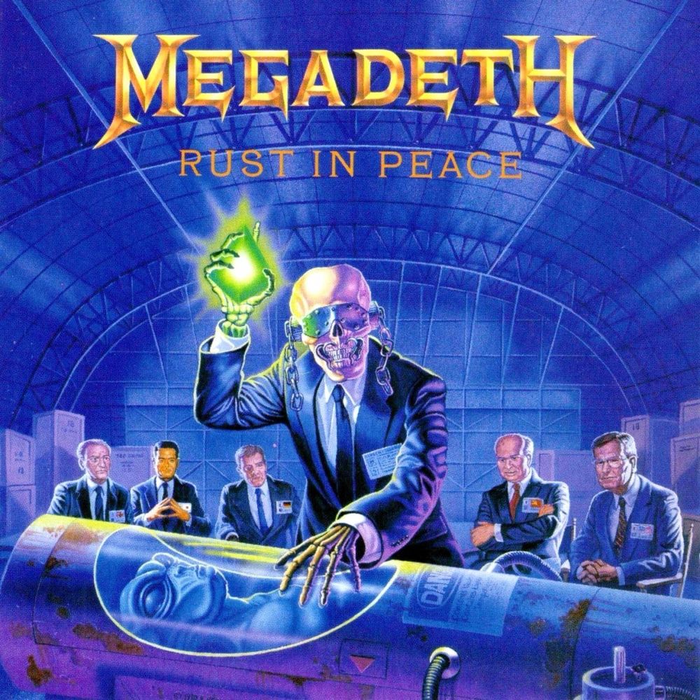 Cover of Megadeth’s 1990 album Rust in Peace