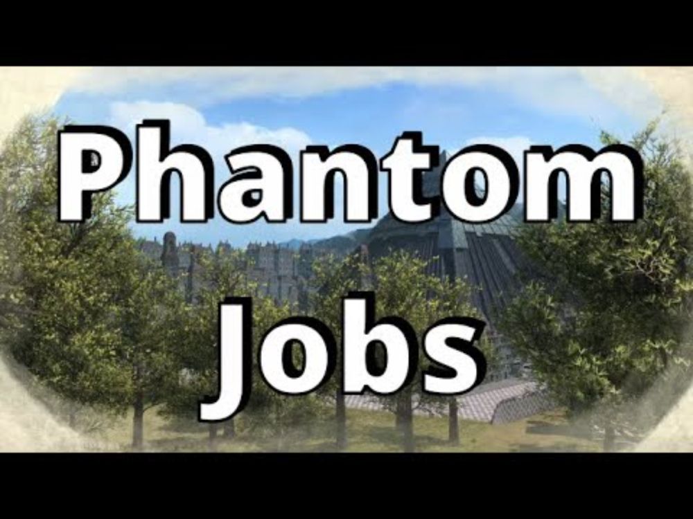 FFXIV Lore- Phantom Jobs