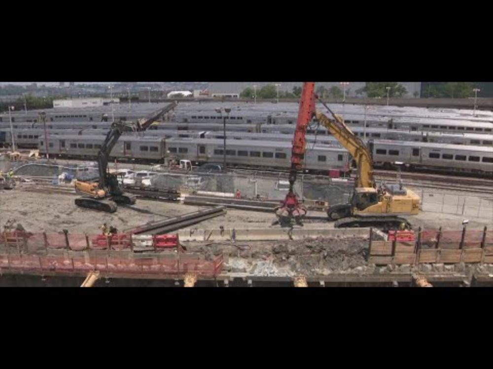 Construction of NY and NJ Highline Tunnel hits halfway mark