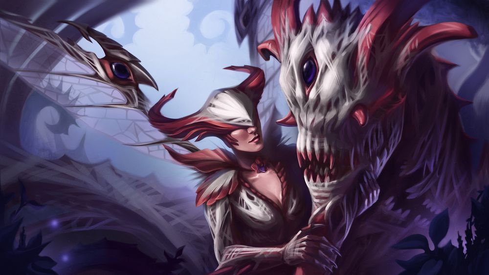 Demon Queen with her mount