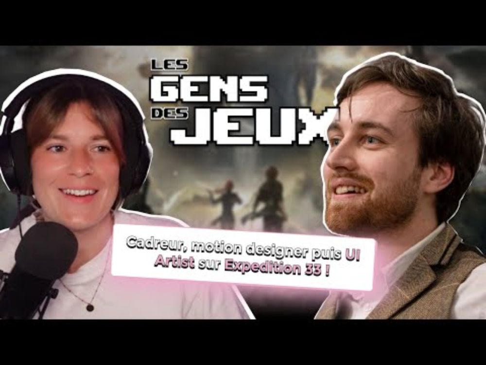 Brieuc nous parle de son métier d'UI ARTIST sur EXPEDITION 33 ! - LES GENS DES JEUX #4