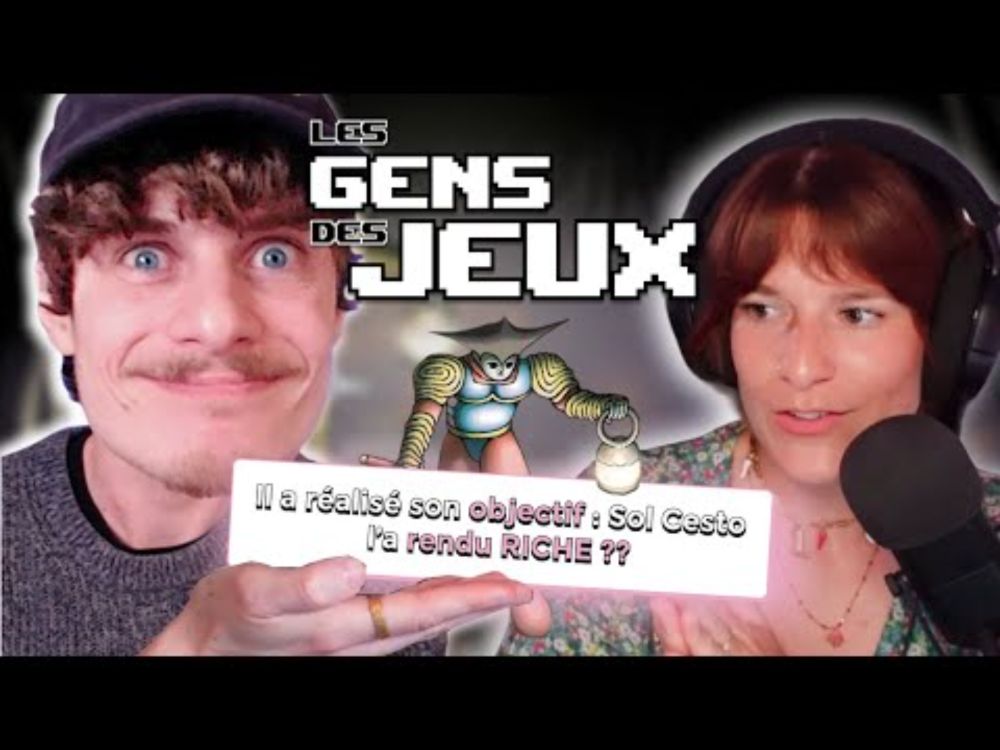 Géraud nous parle du métier de GAME DEV indé et de SOL CESTO ! - LES GENS DES JEUX #5