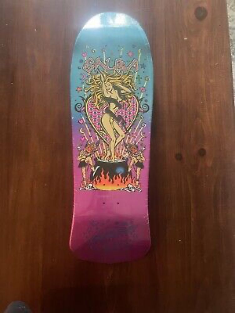 Salba Witch Doctor Skatedeck 16 Reissue  | eBay