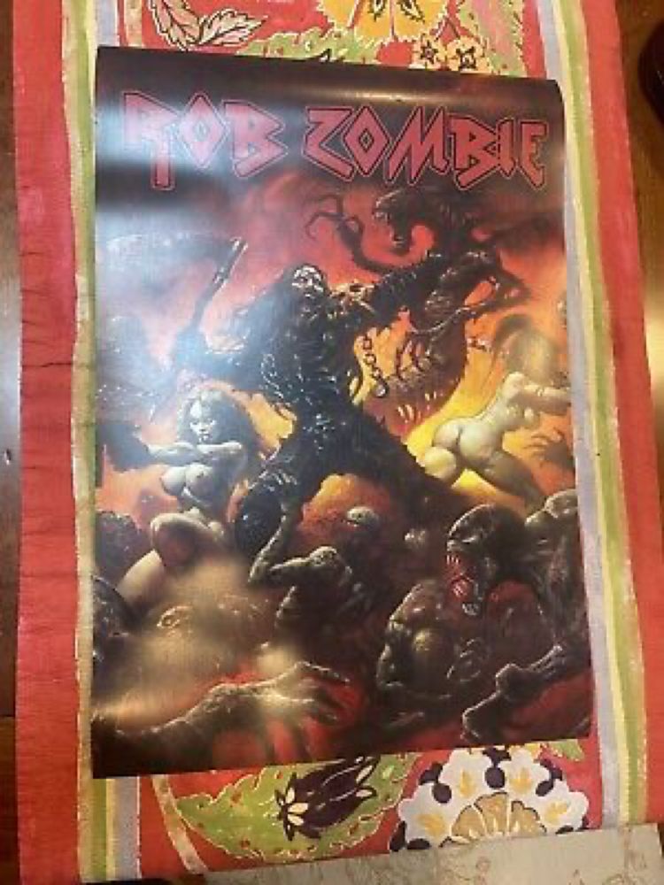 rob zombie tour poster Official  | eBay