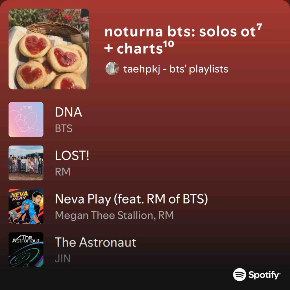 noturna bts: solos ot⁷ + charts¹⁰