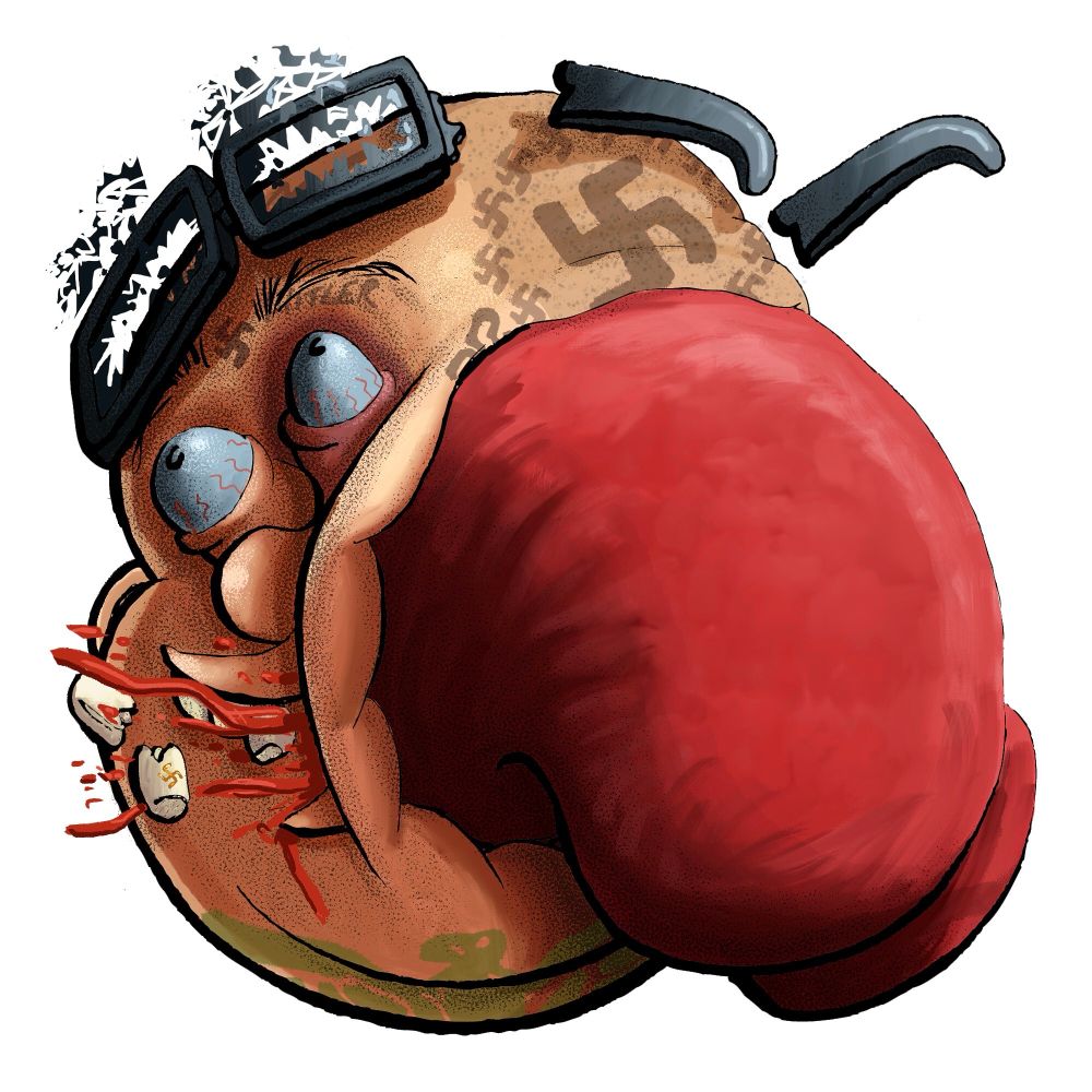 punch a nazi 