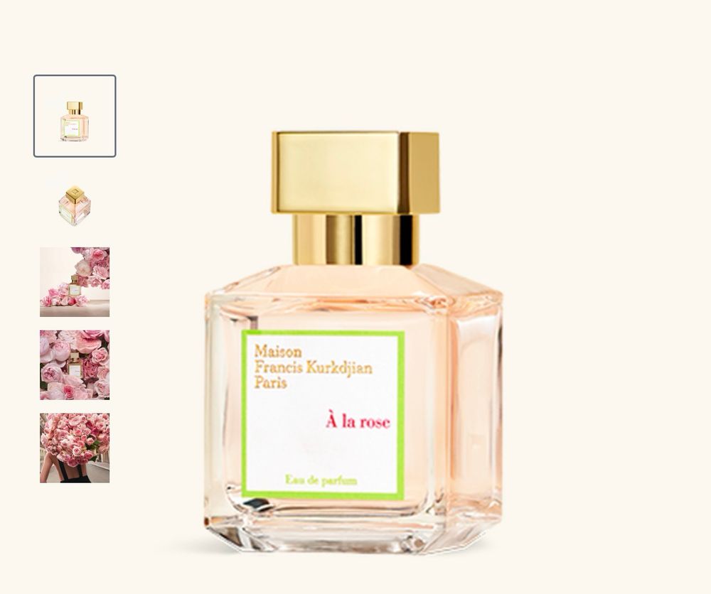 Maison perfume À la rose 