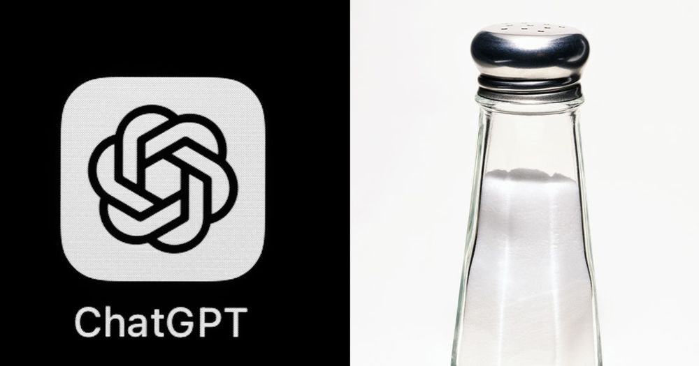 A case study in a medical journal reported that the 60-year-old man replaced sodium chloride with sodium bromide after consulting the AI bot.