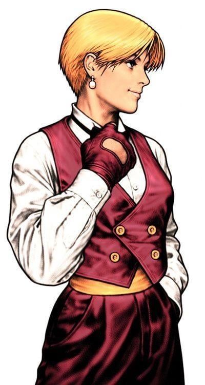 Artwork of King from Art of Fighting and King of Fighters