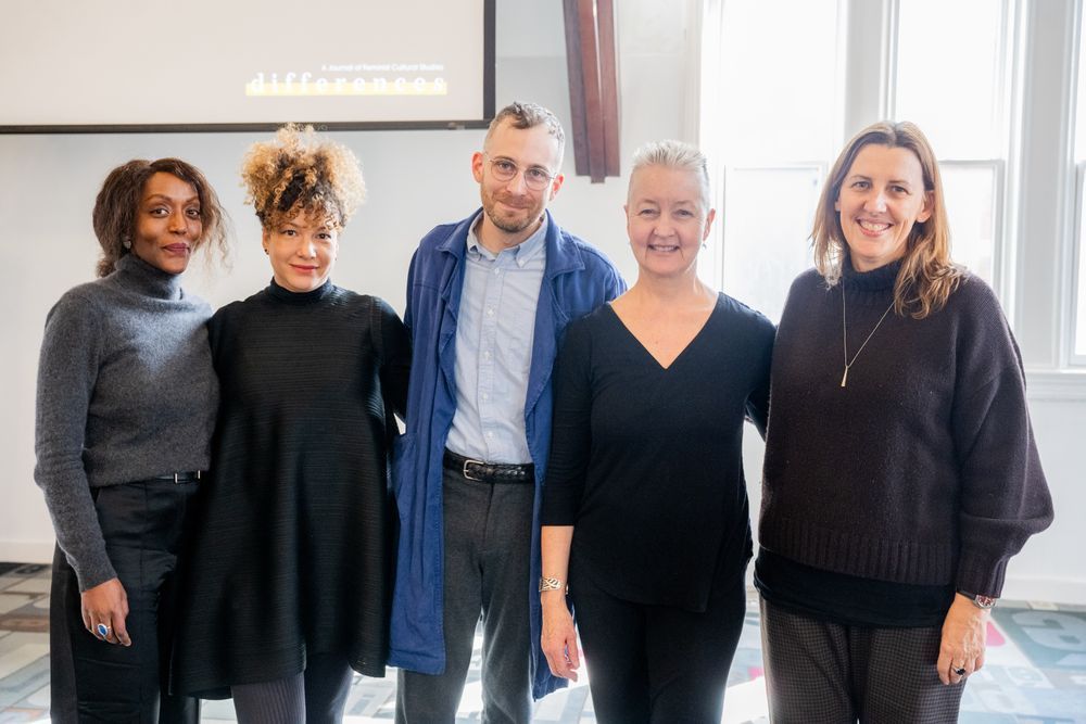From left: Axelle Karera (Emory), Dixa Ramírez D’Oleo (Brown), Jean-Thomas Tremblay (York), Lynne Huffer (Emory), and Elizabeth A. Wilson (Emory; moderator).