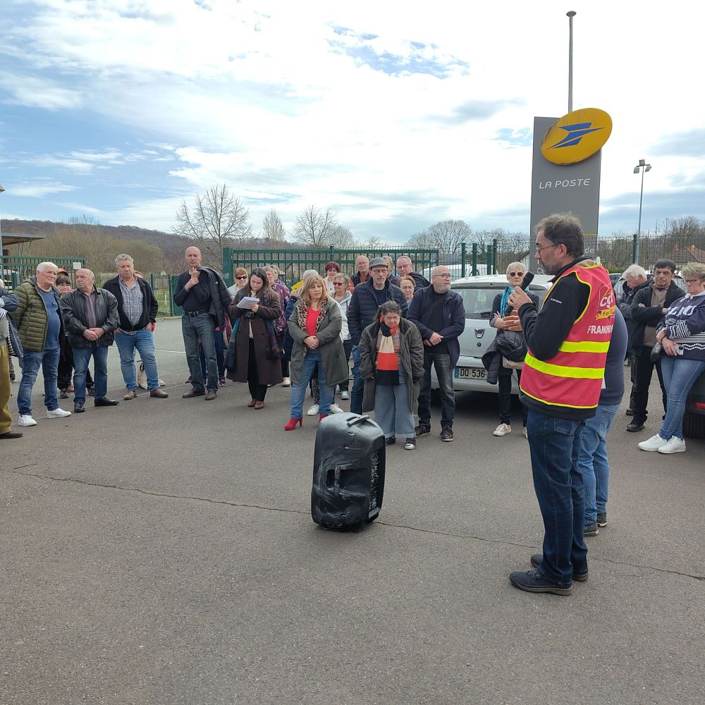 Prise de parole de la CGT FAPT