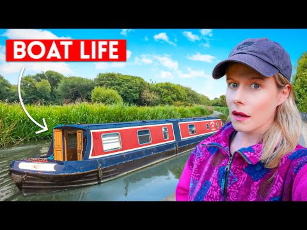 I Tried Canal Boat Life In Scotland (as a beginner)