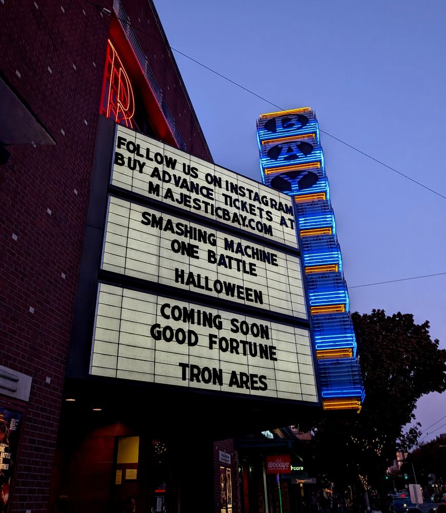 Movie marquee 