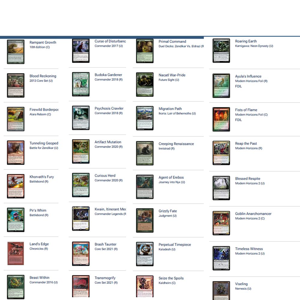 Sorry, not listing all these cards