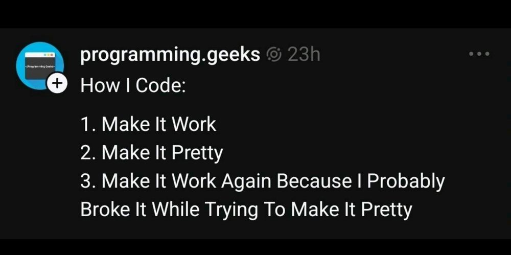 Programming humor,  software engineering 