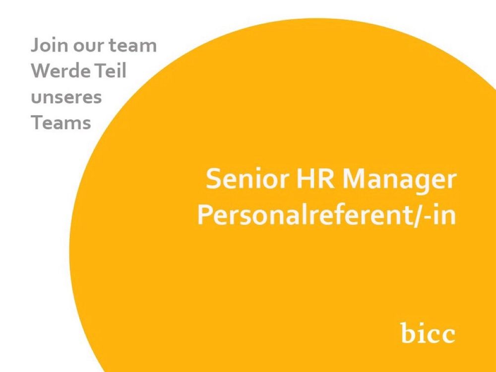 Join our team! Werde Teil unseres Teams!