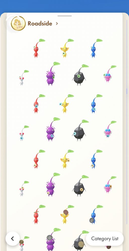 Probably the most annoying set to complete in #PikminBloom due to multiple iterations of basically the same tedious design but yeah I'm free to look for the new 🧊 min starting Nov 1!