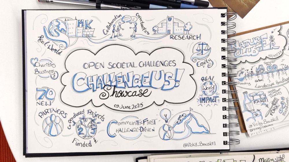SketchNote summary of the event by Vicky Bowskill