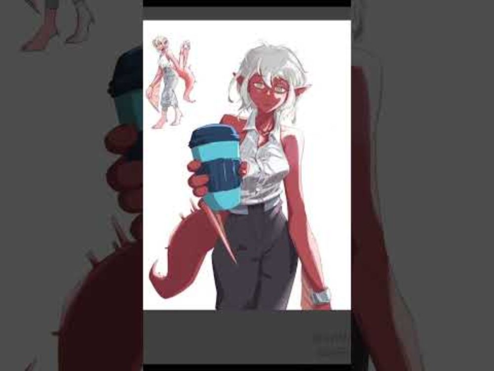 Wynter artwork timelapse イラストmaking #illustration #speedpaint