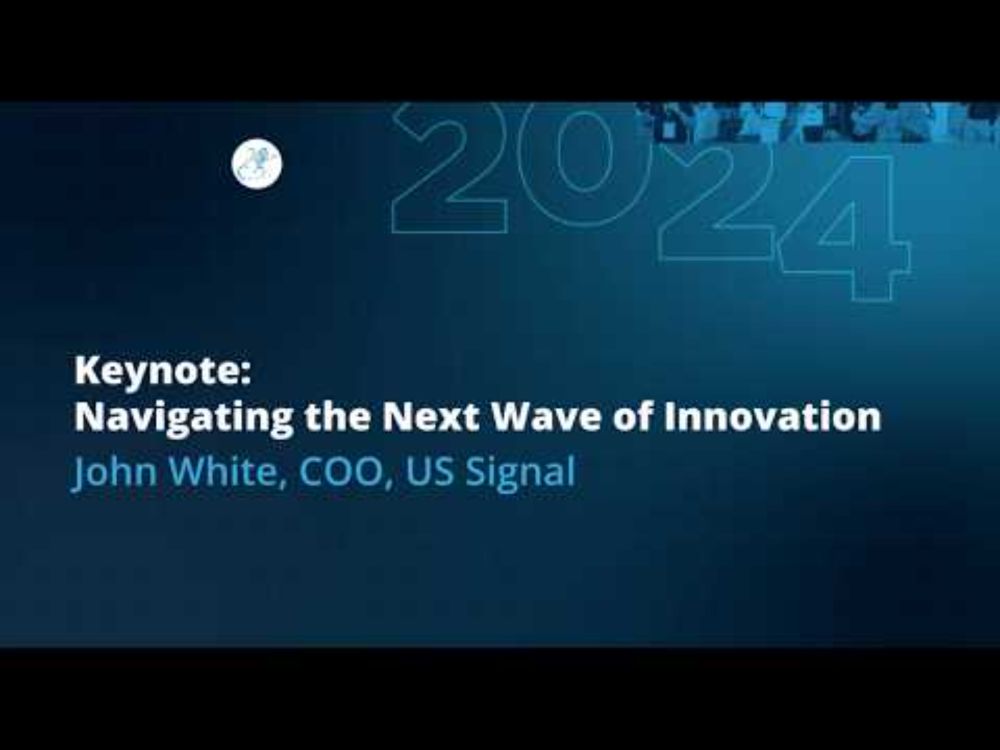 Keynote Talk: Navigating the Next Wave of Innovation | John White