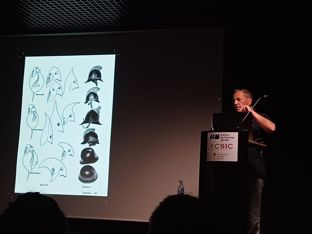 Carlos talking about biodiversity