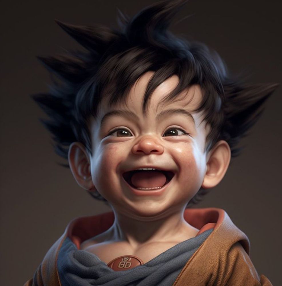 MultiMidia Info:  Designer gráfico reimagina personagens de ‘Dragon Ball’ como crianças com ajuda de Inteligência artificial