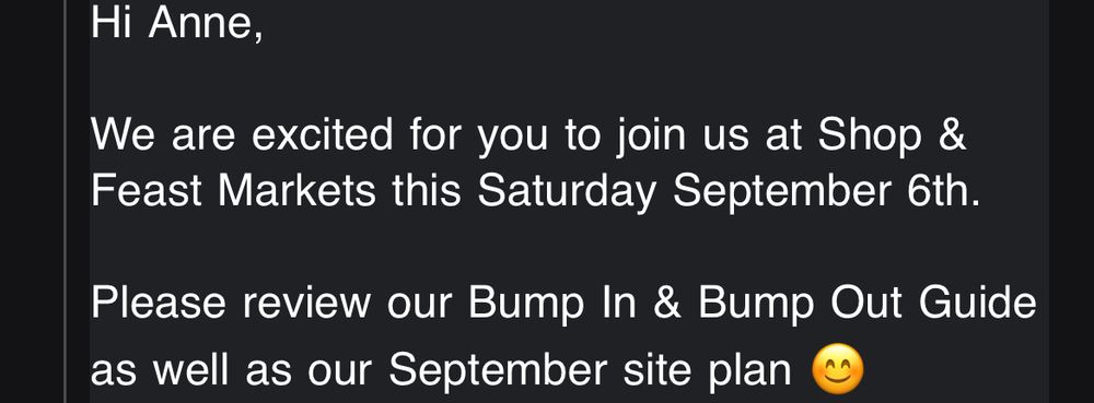 Eine Mail mit besagtem Inhalt 