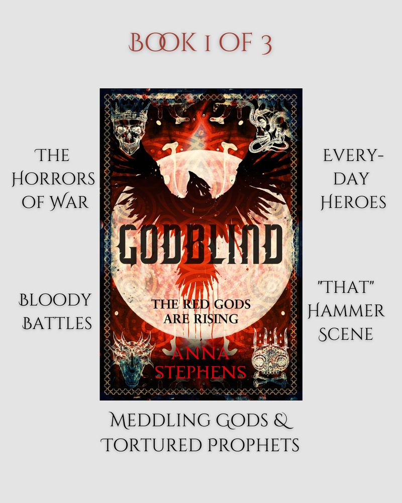Promo for Godblind, book 1