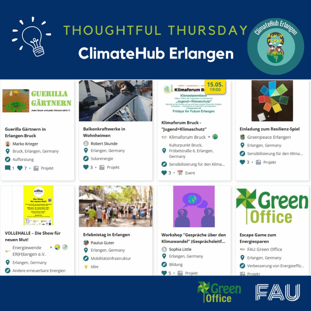 Thoughtful Thursday - Lokale Initiative (Jul)