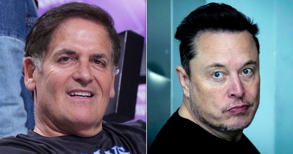 Mark Cuban Fact-Checks Unhinged Elon Conspiracy Using Elon's Own Tech