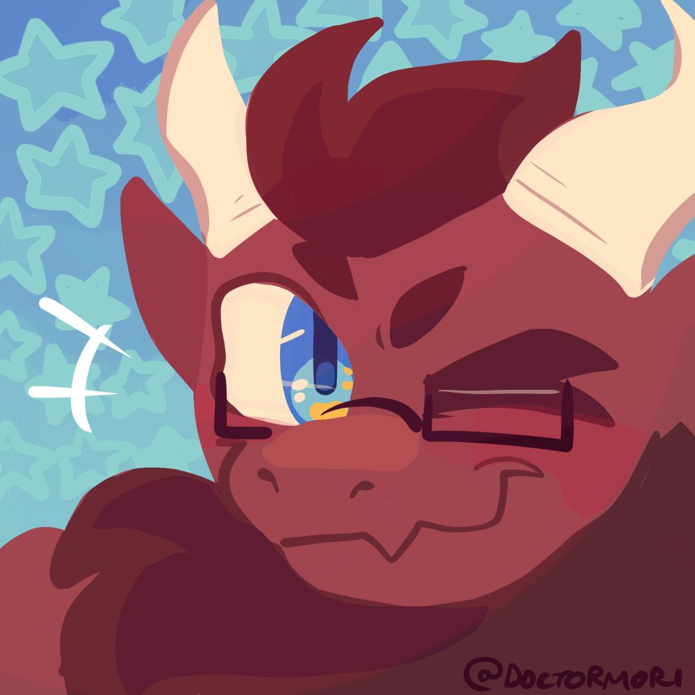 this was a lil bonus on the side of a commission :3 