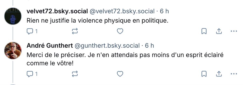 Velvet72 dit: «Rien ne justifie la violence physique en politique»
André Gunthert répond: «Merci de le préciser. Je n'en attendais pas moins d'un esprit éclairé comme le vôtre!»