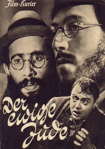 Affiche du film "Le juif éternel" de Fritz Hippler (1940).