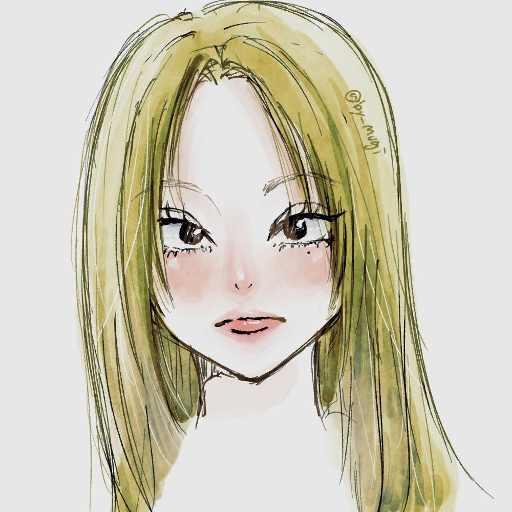 MAMAMOOフィインのファンアート(落書き)