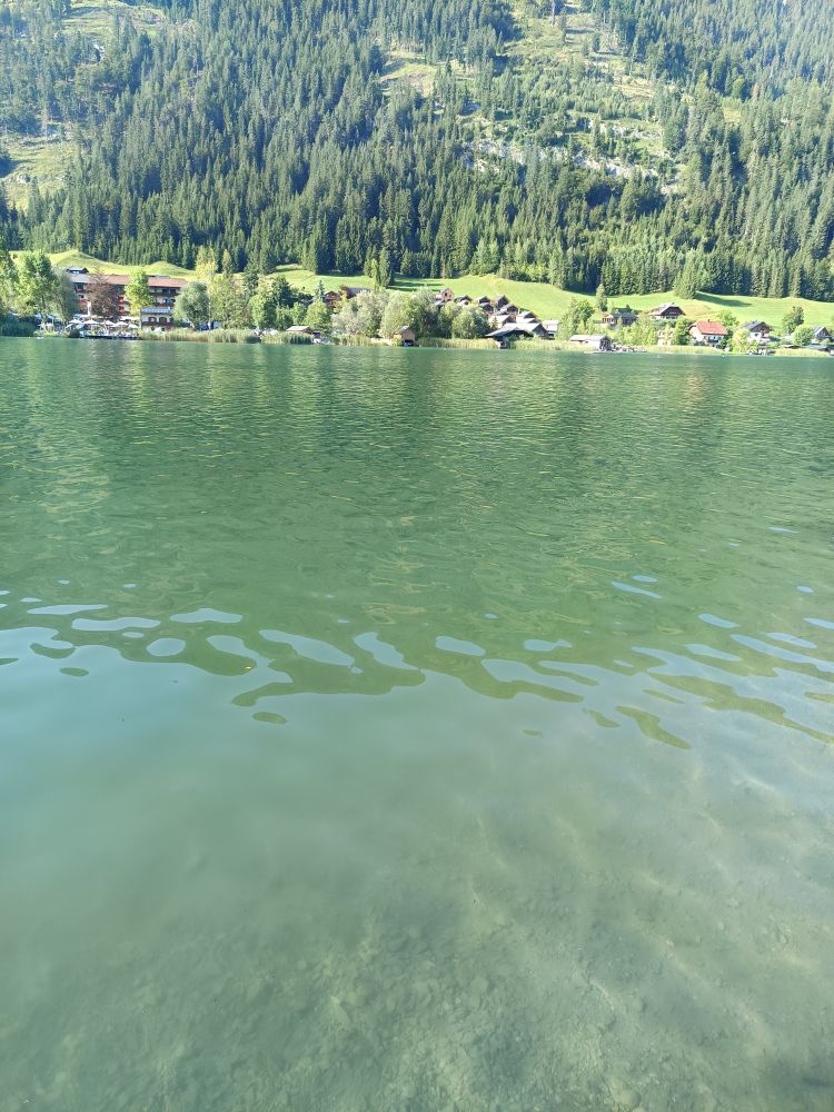 Weissensee, die andere Seite des Sees.