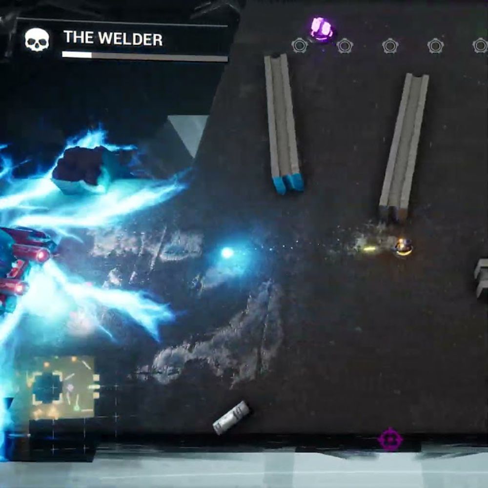 These electrical discharges looks dangerous ⚡️ #arcadegame #indiewatch #pcgaming #gamingvideos #ue5