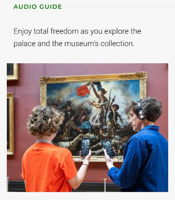 The replacement for the Guide Lourve on 3DS, being just a audio guide on your phone.