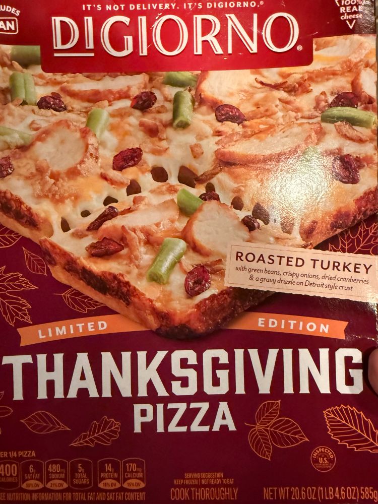 digiornis thanksgiving pizza with turkey 